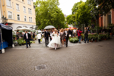 Hochzeitfoto im Schloß Eicherhof in Leichlingen