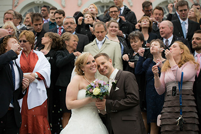 Hochzeitfoto im Schloß Eicherhof in Leichlingen