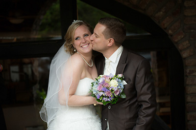 Hochzeitfoto im Schloß Eicherhof in Leichlingen