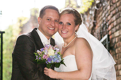 Hochzeitfoto im Schloß Eicherhof in Leichlingen