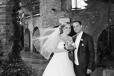 Hochzeitfoto im Schloß Eicherhof in Leichlingen