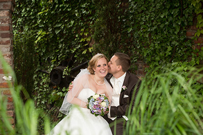 Hochzeitfoto im Schloß Eicherhof in Leichlingen