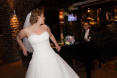 Hochzeitfoto im Schloß Eicherhof in Leichlingen