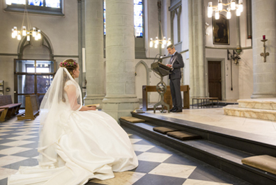 Hochzeitsfotos von der St. Gertrud und der Gesellschaft Harmonie in Bochum